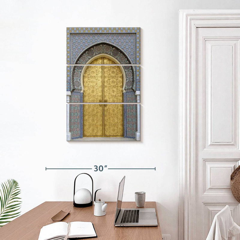 Moroccan Style Door, 32" H x 20" W