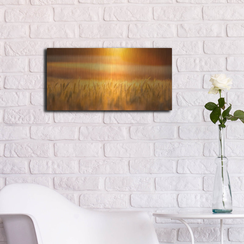 «Golden Wheat» par Jonathan Ross, H 12 po x l 24 po