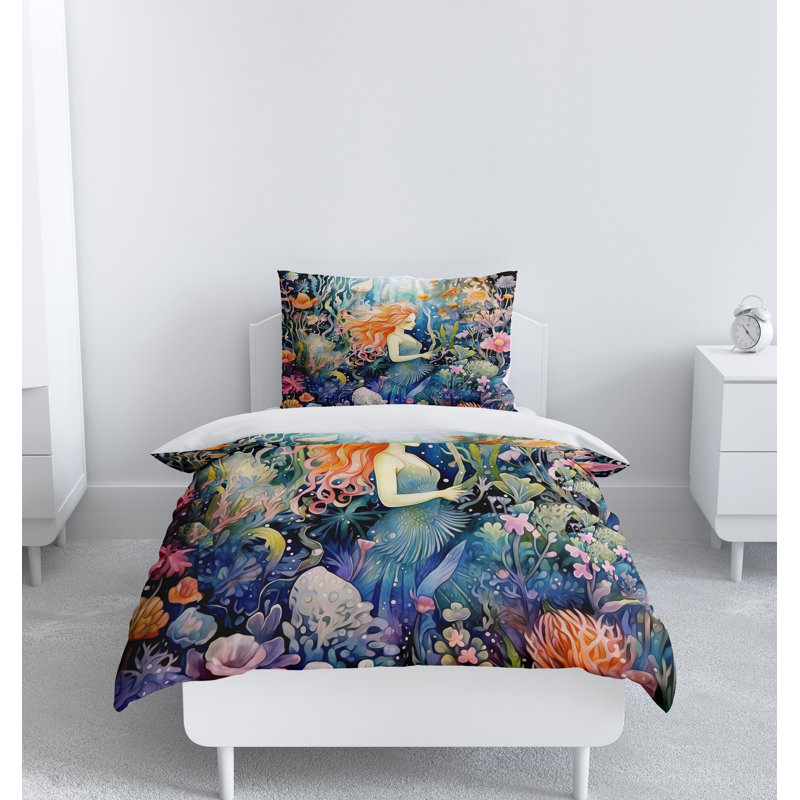Abstract Duvet Cover, Queen Duvet Cover + 2 Queen Shams