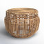 Manda 23.6" Wide Round Standard Ottoman