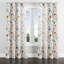 Rideaux à motif floral - 1 panneau à œillets Boho Meadow Flowers-1062220021-1062220019