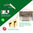 Door Window Awning Made of 0.137 Inch Thick Crystal Solid Polycarbonate Sheet and Aluminum Alloy with Valance in size 59" Wide x 34" Deep for Masonry Concrete Wall House-117184971