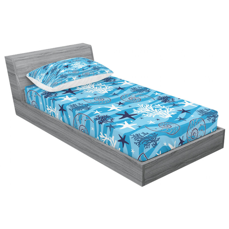 Microfiber Sheet Set, Twin XL Sheet Set with Fitted Sheet