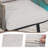 3 Pieces Patio Rattan Bistro Conversation Set, Outdoor All-Weather Wicker Furniture, Beige-1271051750