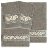  4 Piece 100% Turkish Cotton Towel Set