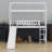 House Loft Bed With Slide-1800497556