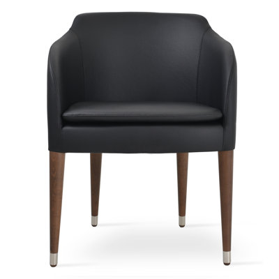 Alphine Upholstered Solid Back Dining Chair