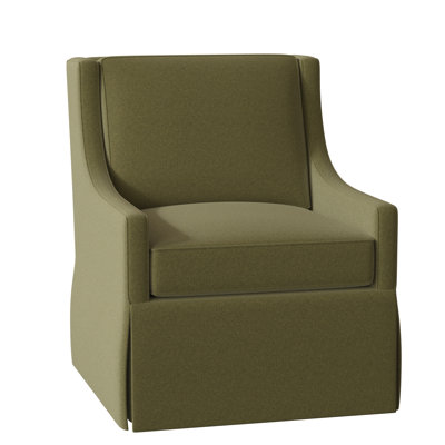 Kimball Swivel Slipcovered Armchair