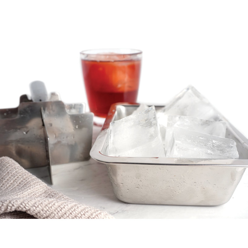 Ippolito Stainless Steel Ice Cube Tray