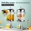 4.4Gallon Beverage Dispenser, Stainless Steel Drink Dispensers for Parties