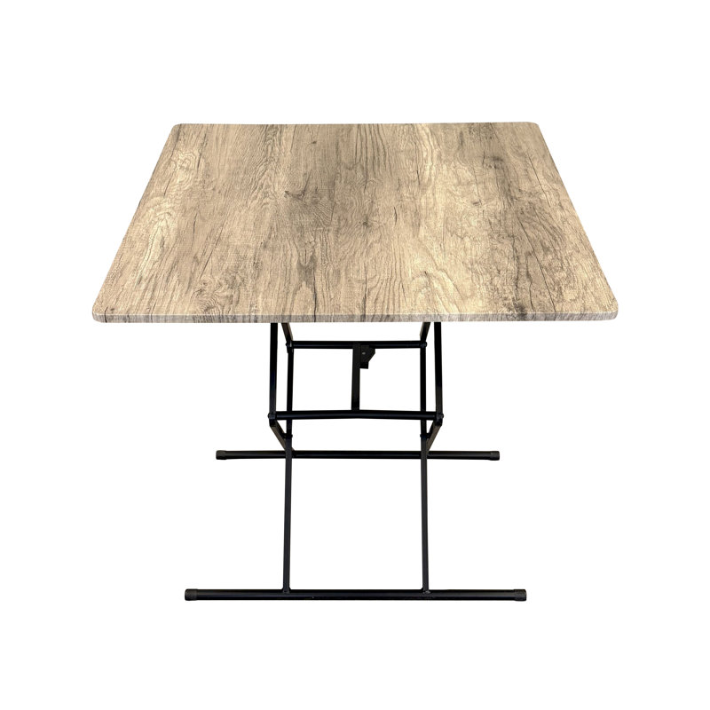 Table à cartes à hauteur réglable