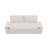 73.2"Wide Queen Pull Out Sofa Bed 3-in-1 Convertible Multi-Functional Couch with 2 Soft Pillows and Stylish Loveseat-168962425