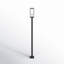 Lampadaire câblé noir à 1 lumière Bello (double)-252453033