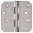 Design House 188458 Door Hinges For Interior Doors 12-pack 4-inch X 4-inch – Rounded 5/8-inch Radius Steel Door Hinge – Satin Nickel – Fits Standard Doors-92166908