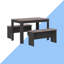 Romario 4 - Person Dining Set-80829861-42230244-42230227