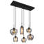 6 - Light Matte Black Pendant