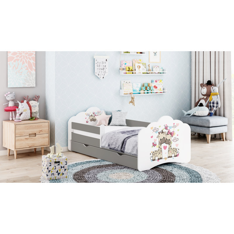 Quane Standard Themed Beds, Dark Grey