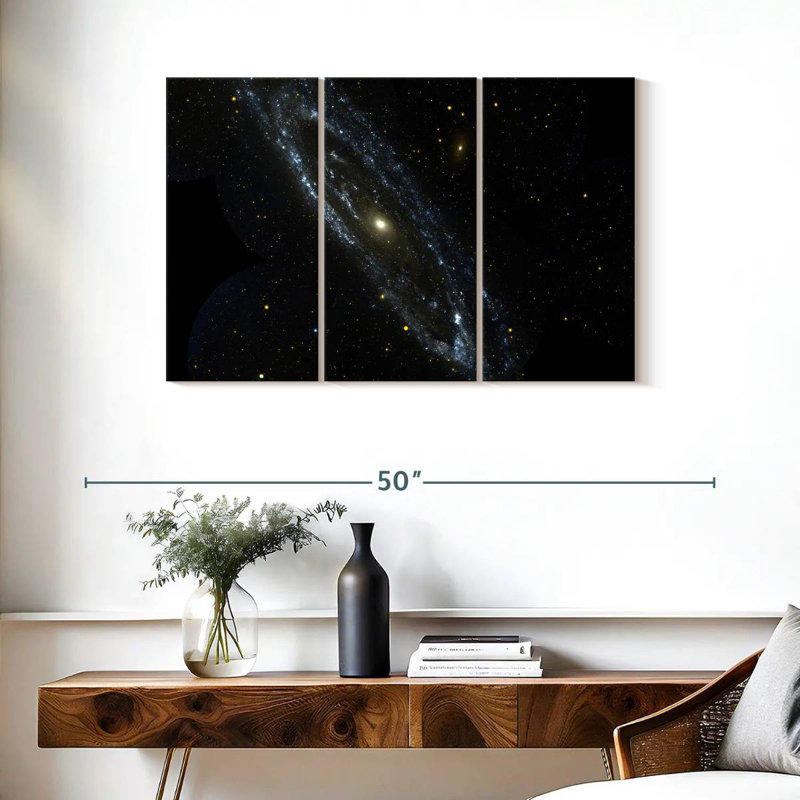 Oberle Andromeda Galaxy, 24" H x 38" W