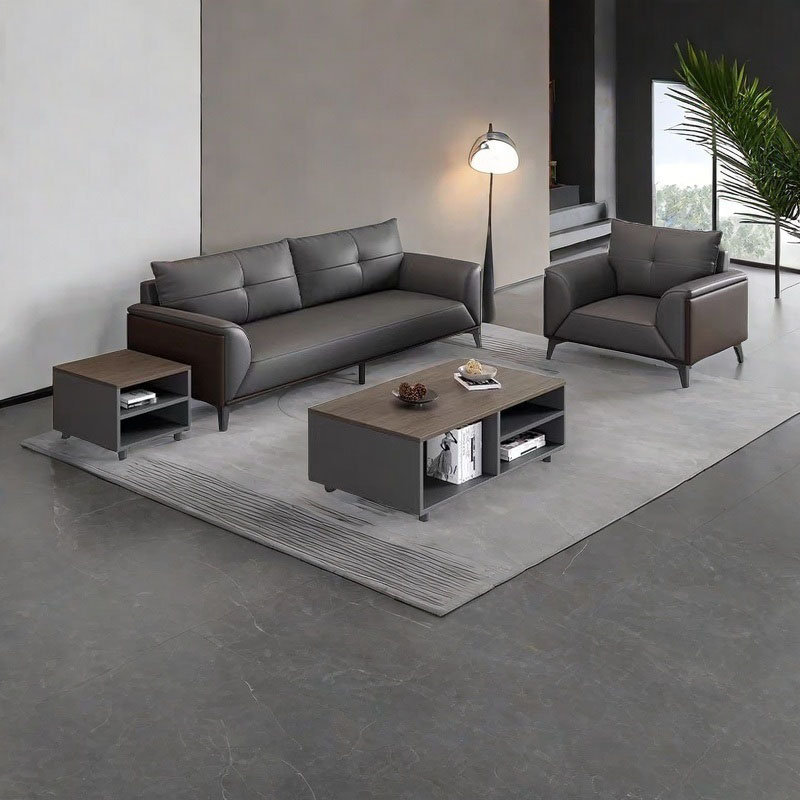 Simple leisure high-end office sofa set