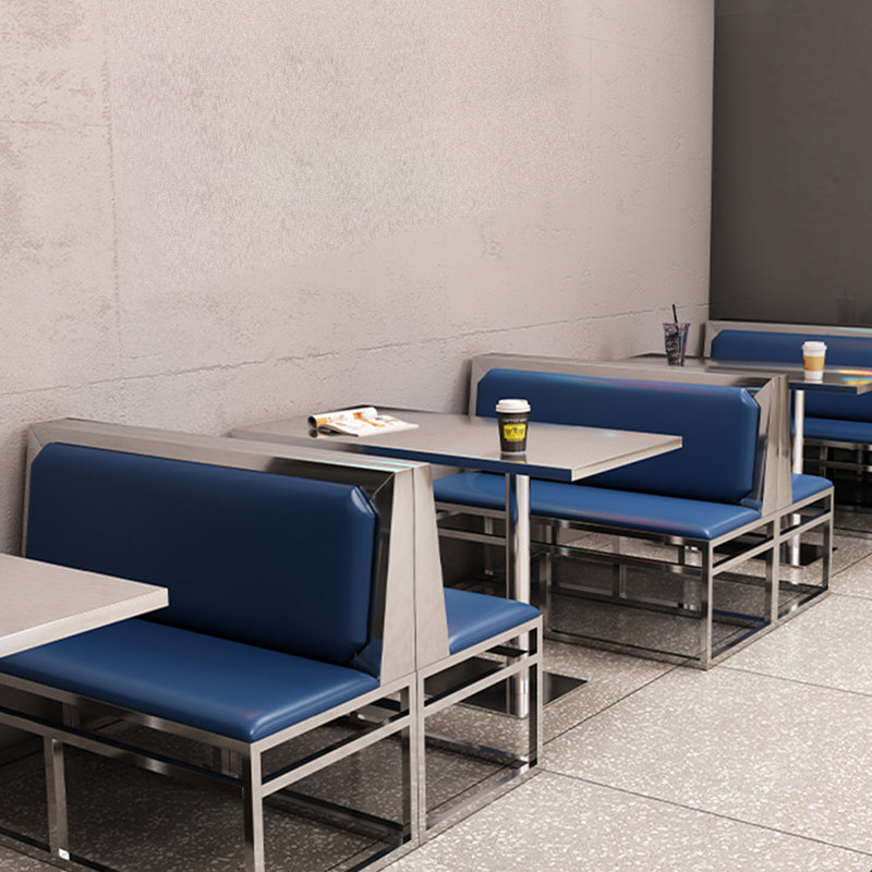 Banc de salle à manger simple et élégant pour deux