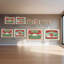 «Peppermint Whispers», ensemble de 2 impressions sur toile-1052441399-1052441401-1052441404