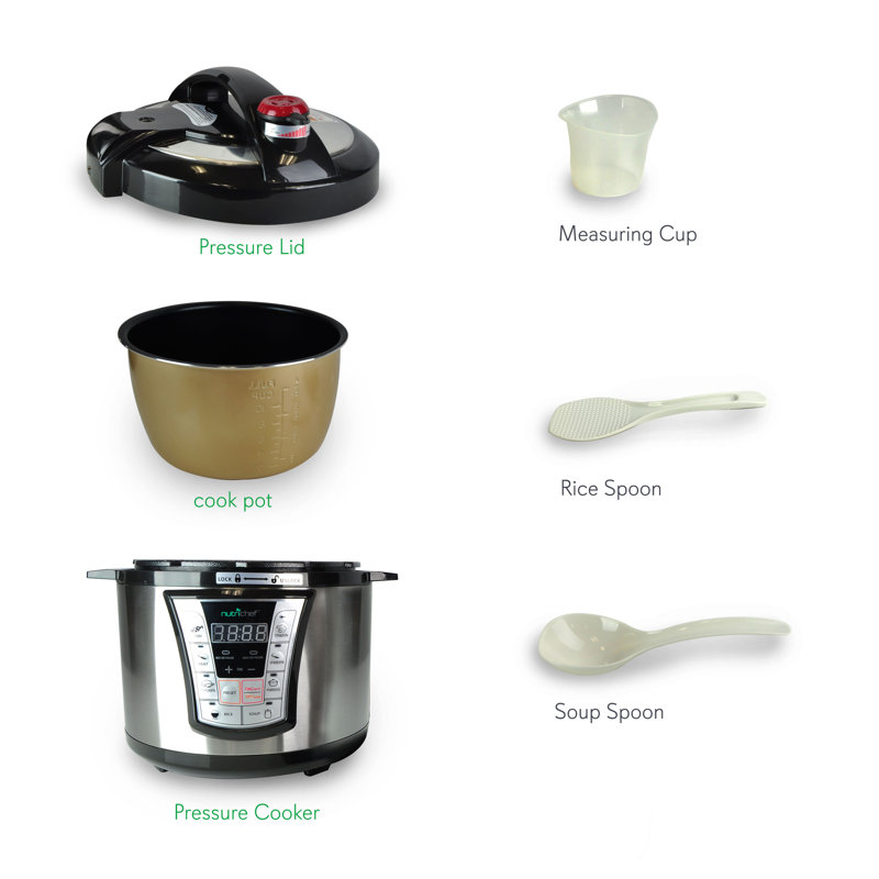 NutriChef Multi-Function Food Prep Rice Cooker