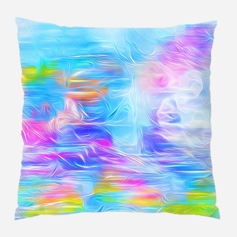 Coussin décoratif Corwin, Microsuède, Intérieur 