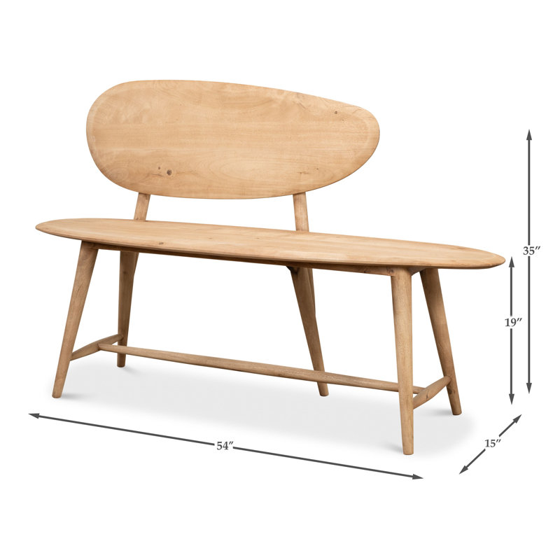 Solid Wood Bench