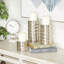 Ensemble de chandelles de table en fer-1282415683