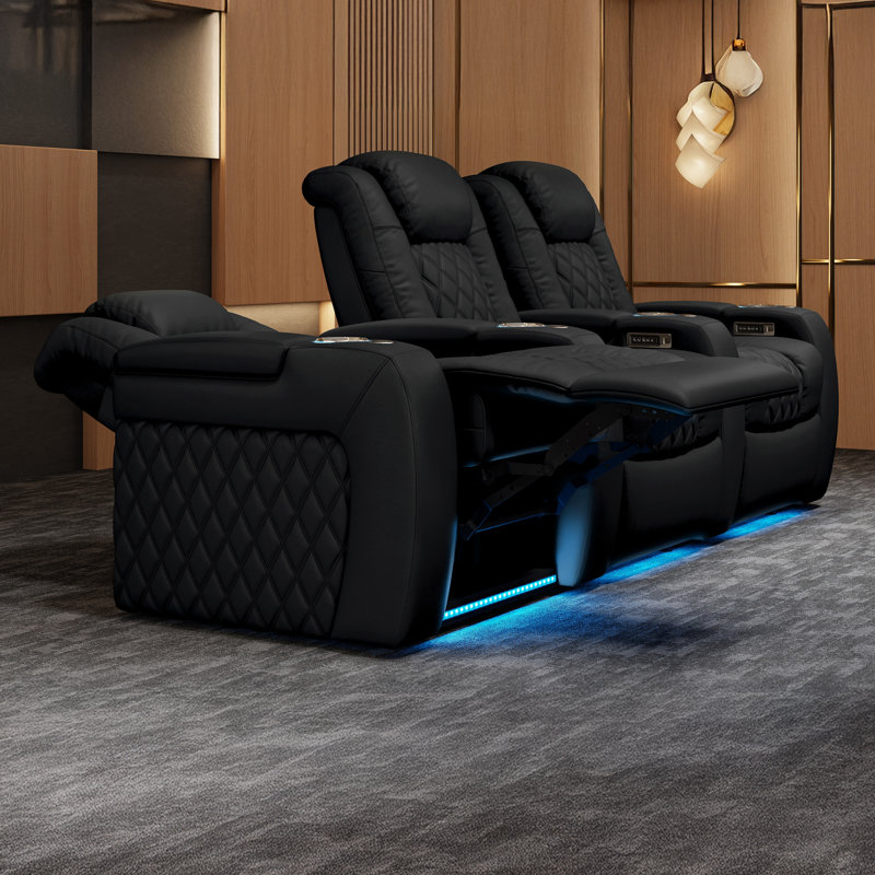 Rangée de 3 onyx de luxe avec flotteur zéro chaleur et massage Tuscany