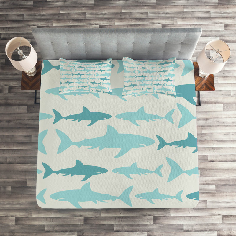 Coastal Polyester Coverlet