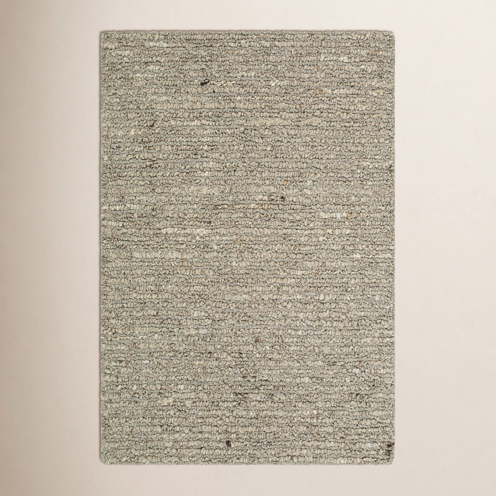 Amhurst Hand Tufted Wool Gray Rug, Rectangle 8' x 10'