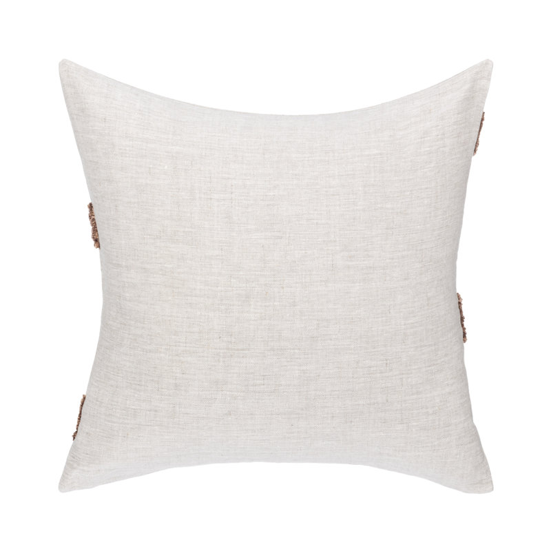 Essay Linen Square Pillow Cover & Insert