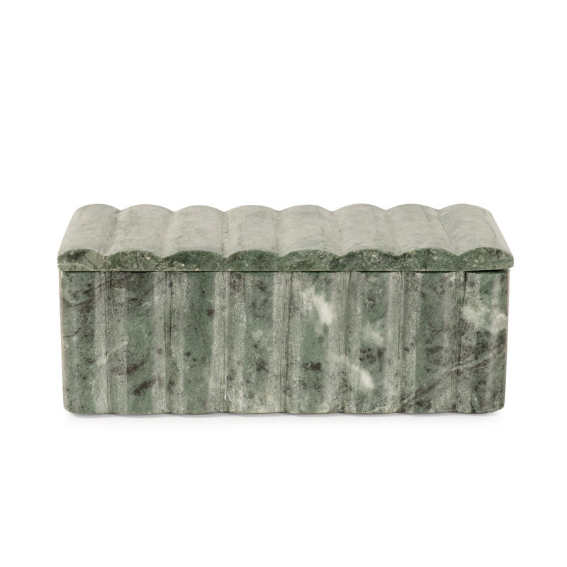 Boîte décorative sauge