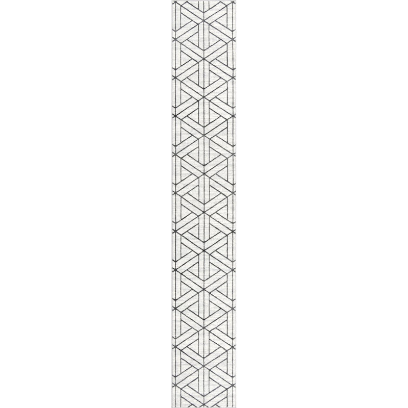 Eshin Abstract Indoor Rug, Runner 2'7" x 16'5"