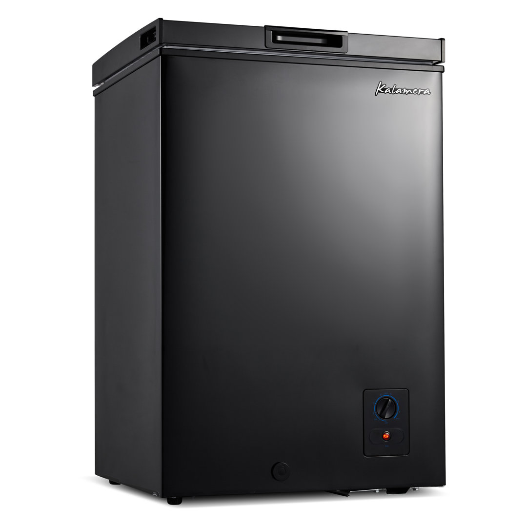 3.5 Cubic Feet Garage Ready Chest Freezer with Adjustable Temperature Controls Kalamera