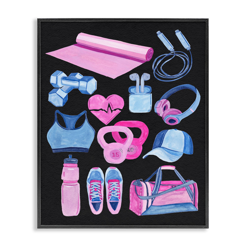 Giclée audacieuse par Melissa Wang, Giclée encadrée noir minuit, H 20 po x l 16 po