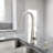 Moen Trew Single-Handle Pull-Down Sprayer Kitchen Faucet With Reflex And Power Boost-113441175