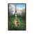 Classic Brown Wood Framed Canvas selected