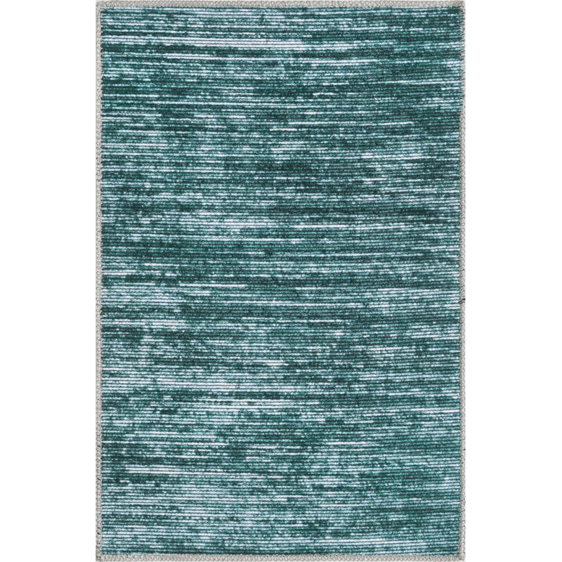 Ikhasa Chenille Abstract Indoor Rug, Rectangle 2' x 3'