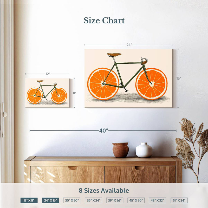 Roues Mehar Zest orange, H 16 po x l 24 po