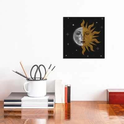 Part Sun And Moon by Stephanie Sanchez - Gallery-Wrapped Canvas Giclée on Canvas