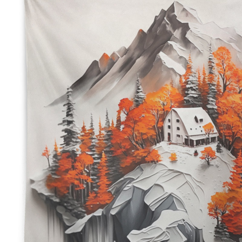Polyester Tapestry, 32" H x 39" W