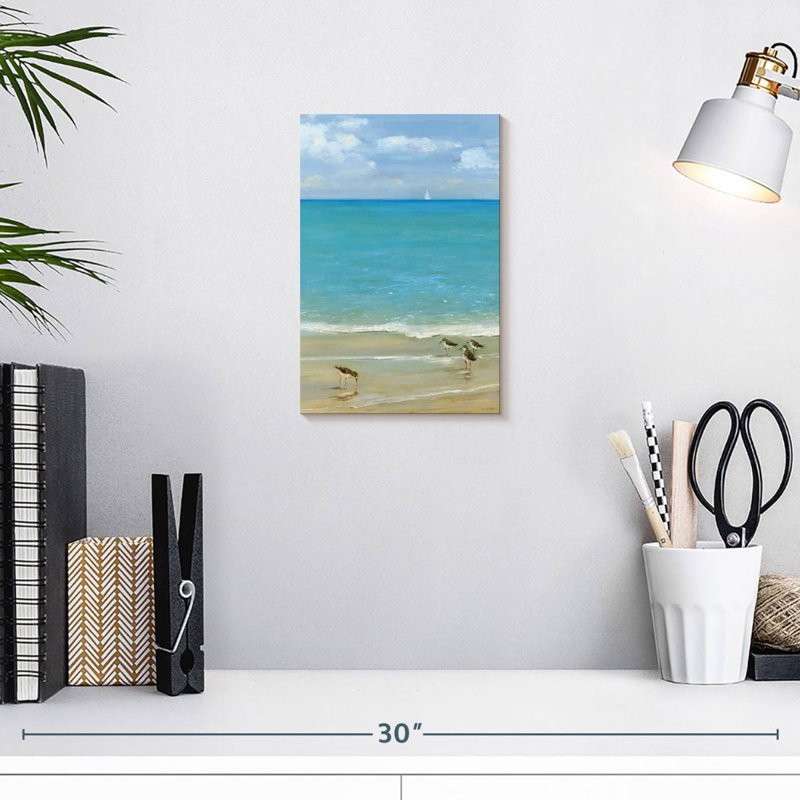 Gillard Sunday At The Shore, 12" H x 8" W