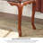 Retro Brown Rectangular Solid Wood Writing Desk-872800048