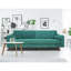 Canapé moderne ETERSON SOFA TURQUOISE
