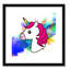 Art sur toile licorne arc-en-ciel-47848638-47848627
