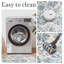 Tapis géométrique lavable antidérapant à motif géométrique-129040791-129040783