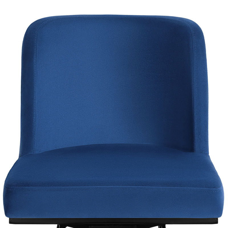 Tabouret de comptoir pivotant 26 po Julie, Bleu, 2