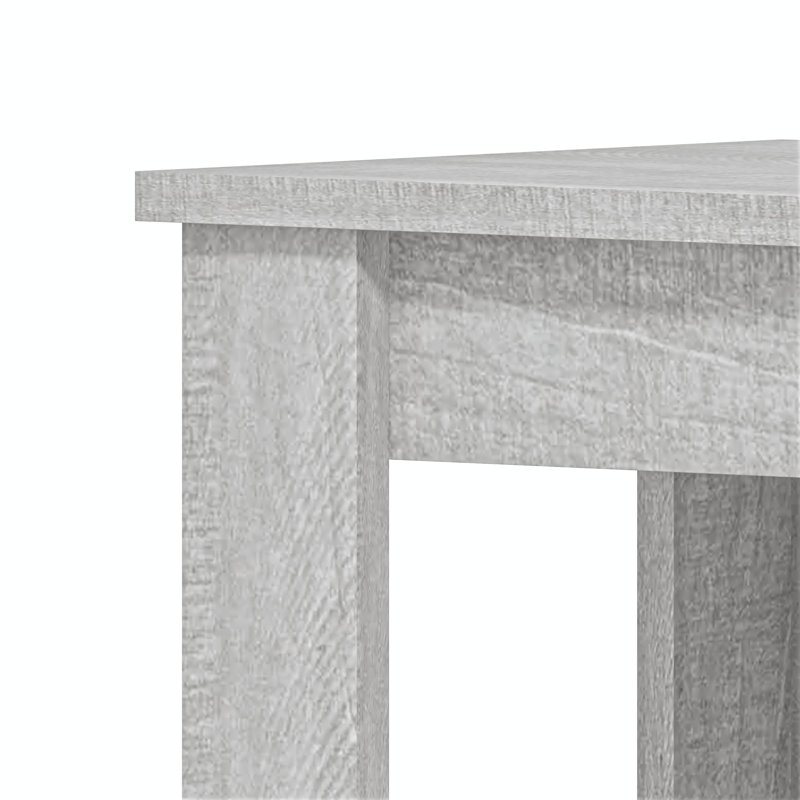 Korey Farmhouse Coordinated Living Room 2 Piece Furniture Set, Dusty Gray Oak, Dusty Gray Oak